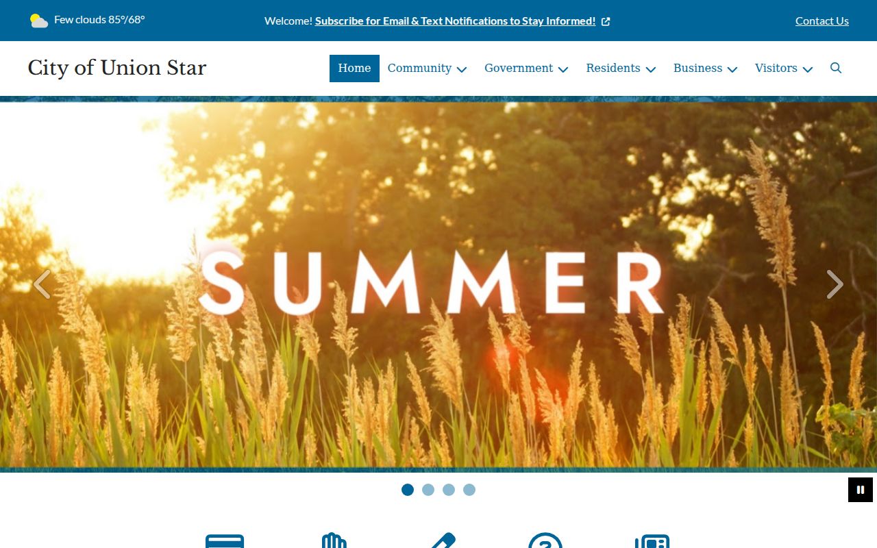Union Star court docket municipal government access route